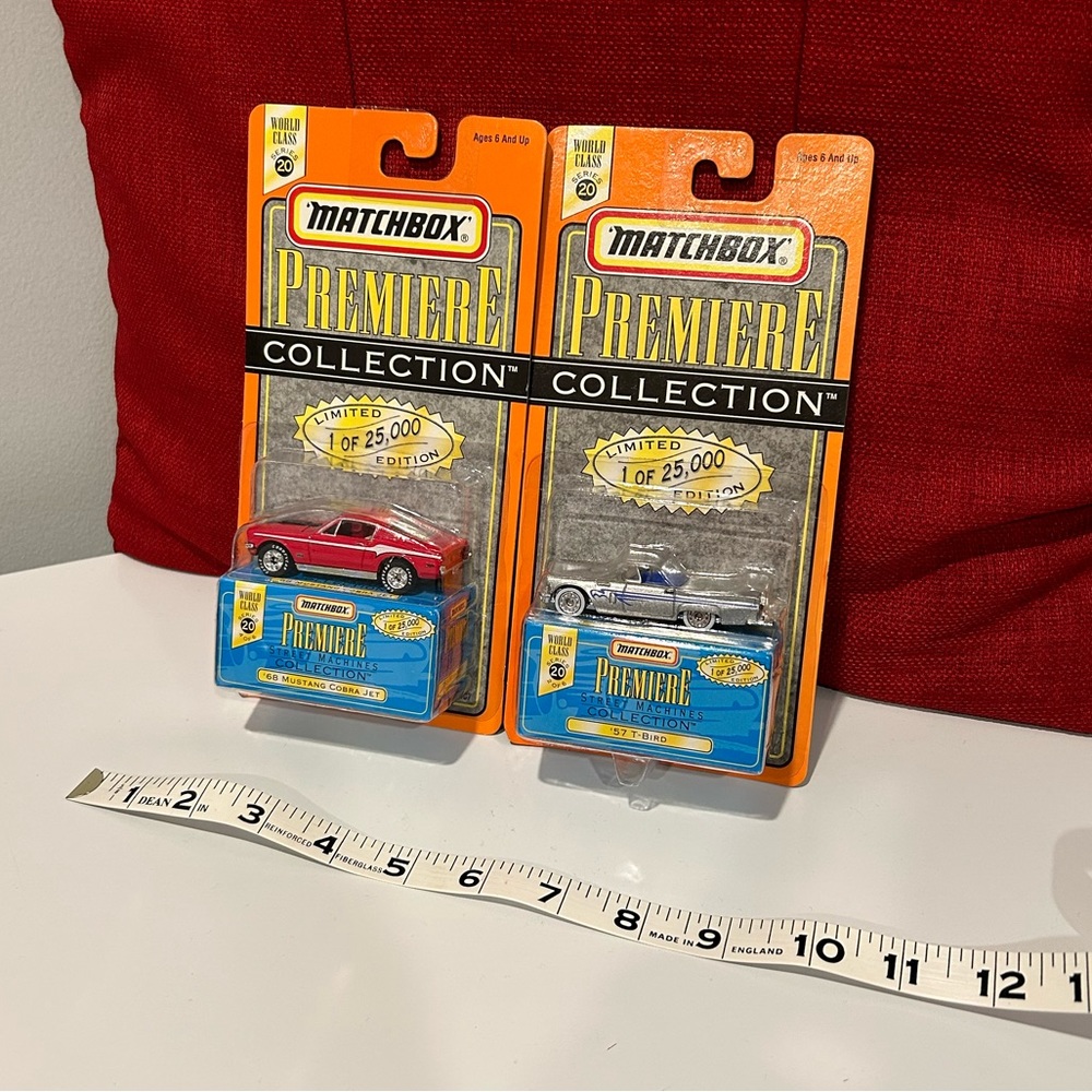 Matchbox ‘68 Mustang Cobra Jet & ‘57 T-Bird